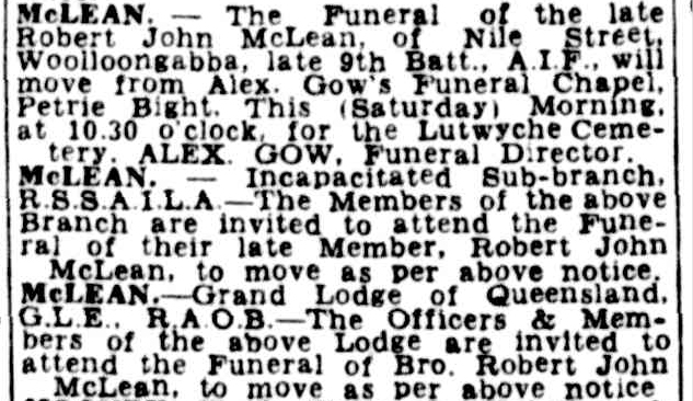 Funeral Notice