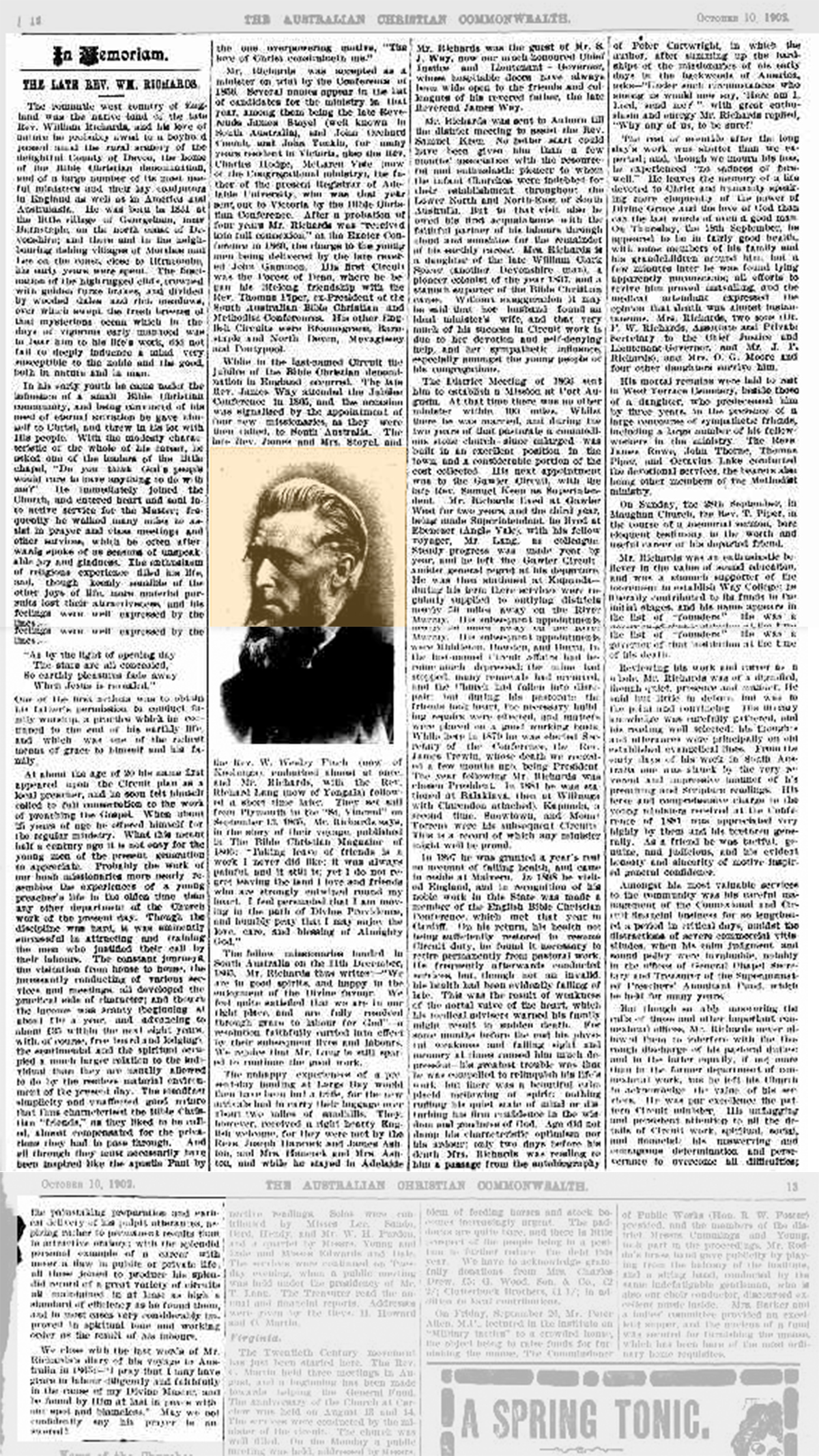 William Richards OBT