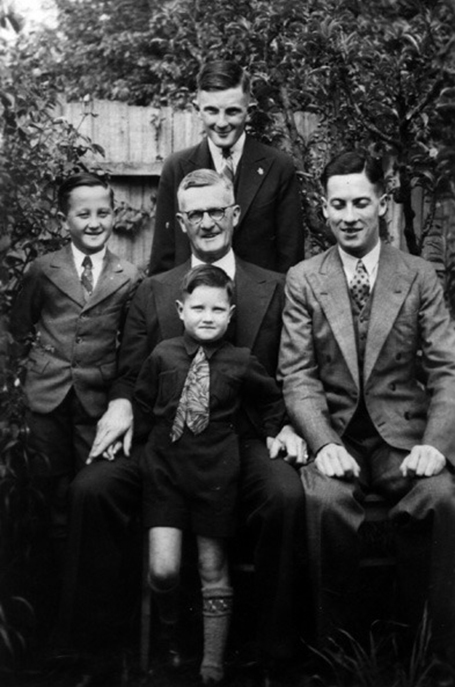 James Percival Richards and his sons