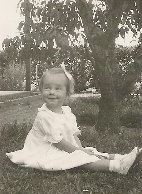 Jennifer as a child
