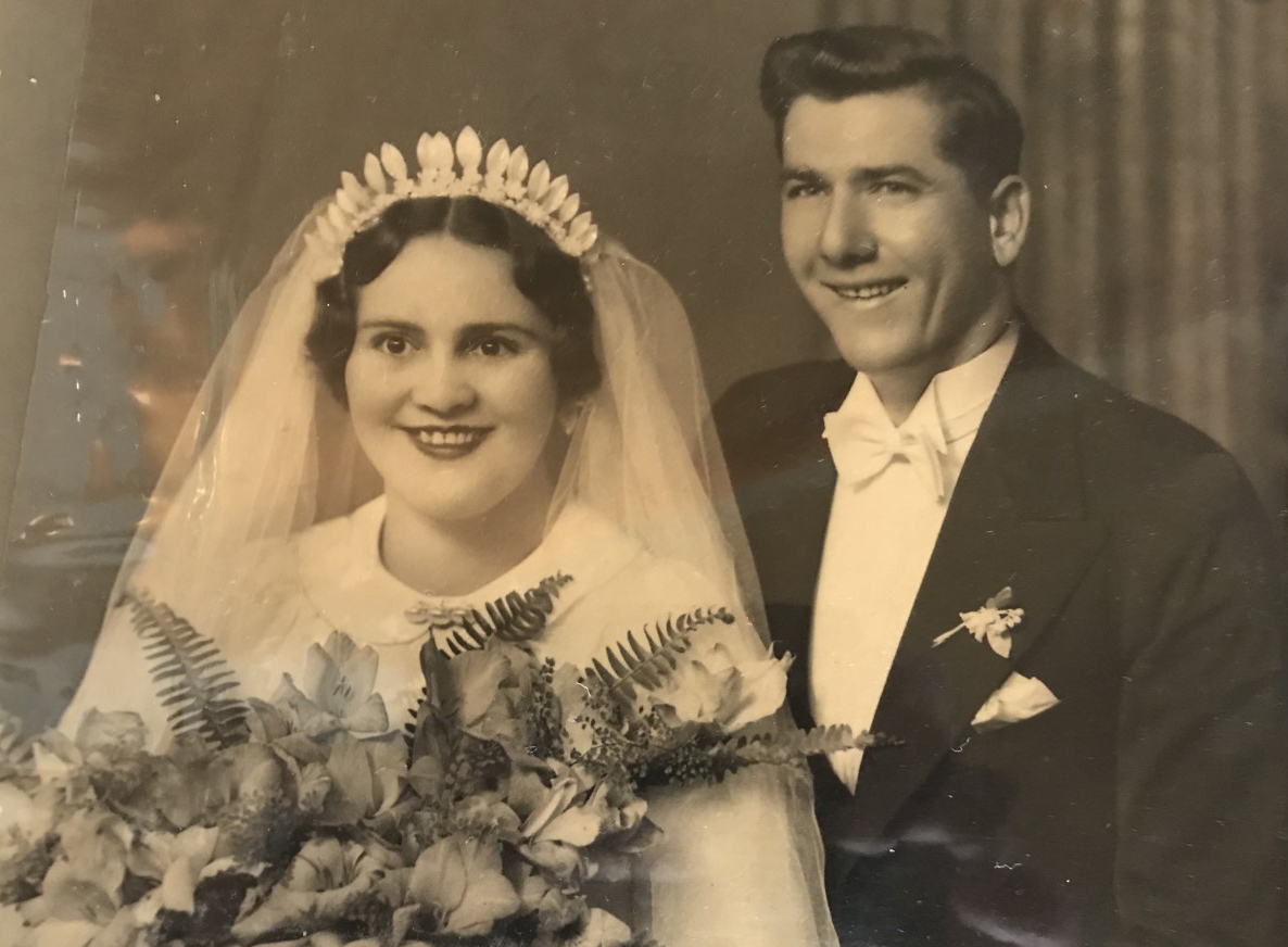 Doris and Bill's wedding