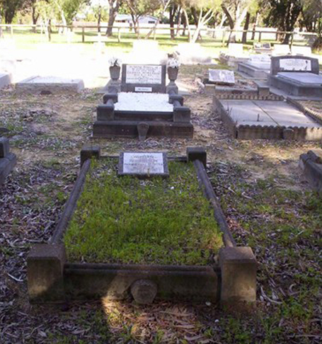William John Robertson's grave