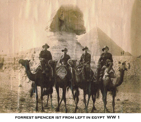 Forrest Spencer in Egypt