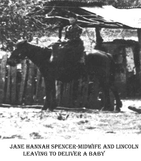 Jane Hannah Spencer - Midwife and Lincoln leaving to deliver a baby