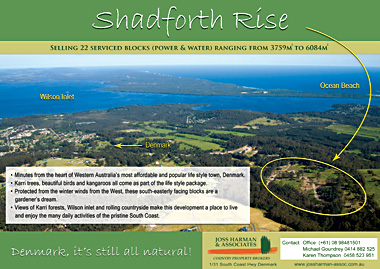 Shadforth Rise Flyer front
