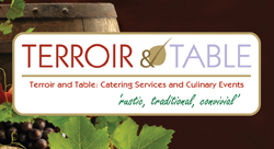 Terroir and Table Business Card front